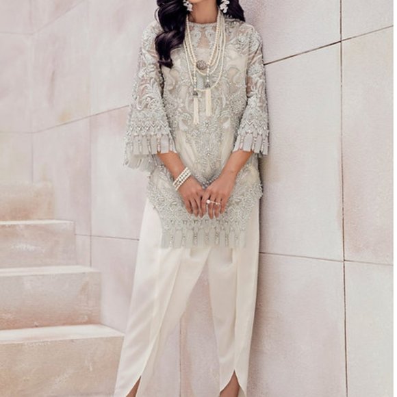 Suffuse Dresses & Skirts - Suffuse - White - Pakistani